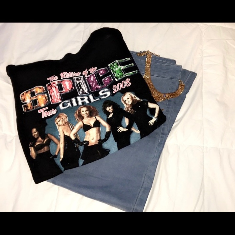 vintage "the return of the spice girls" tour tee.